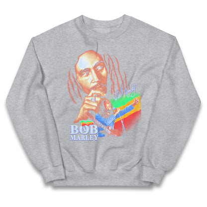 Bob Marley Iron Like A Lion Kids Jumper