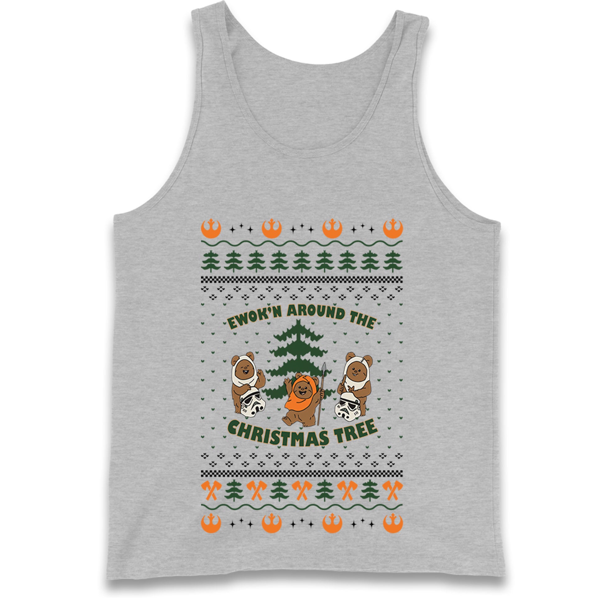 Star Wars Ewoks Christmas Tank Top