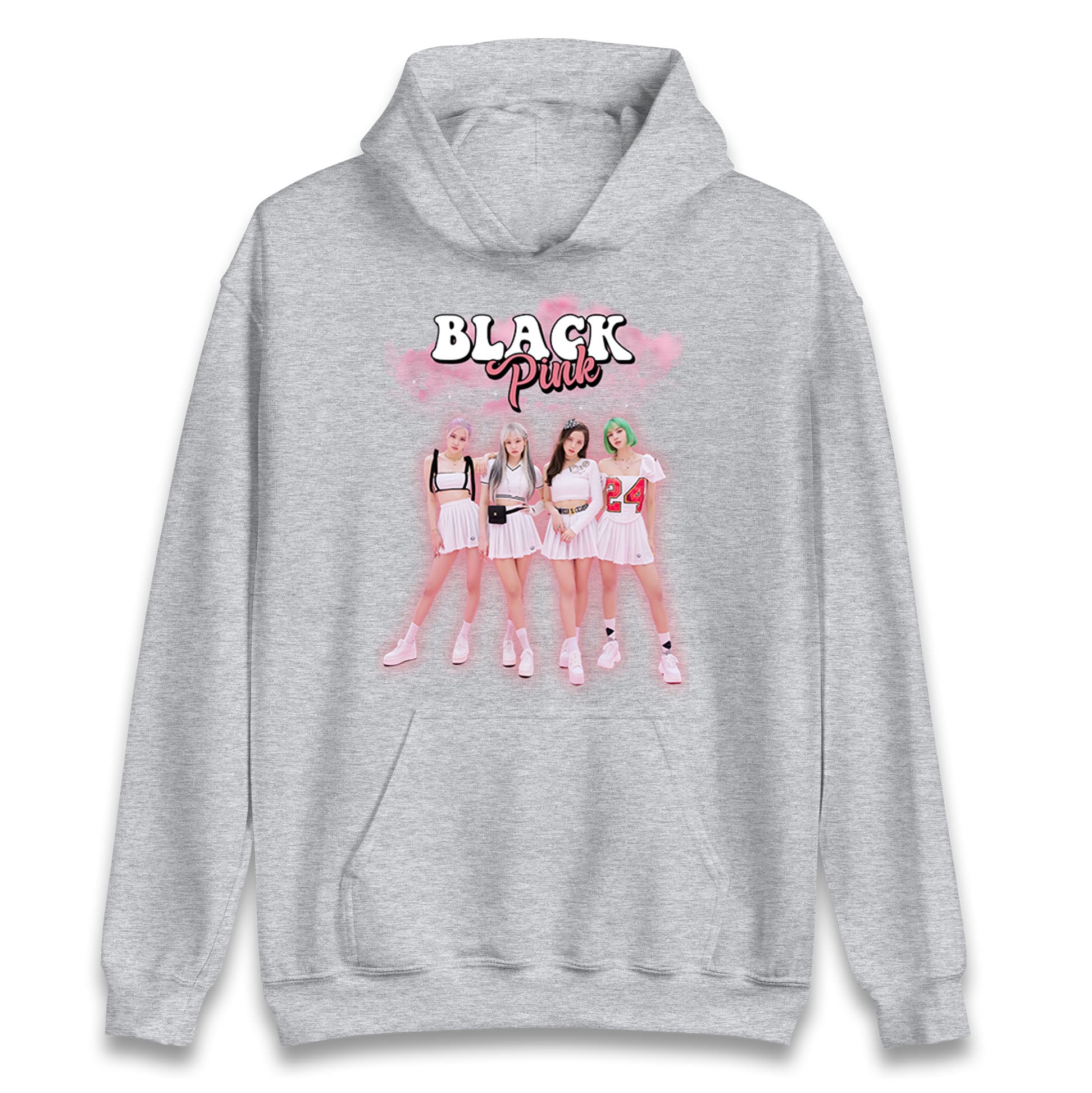 Blackpink K Pop Idol Band Hoodie