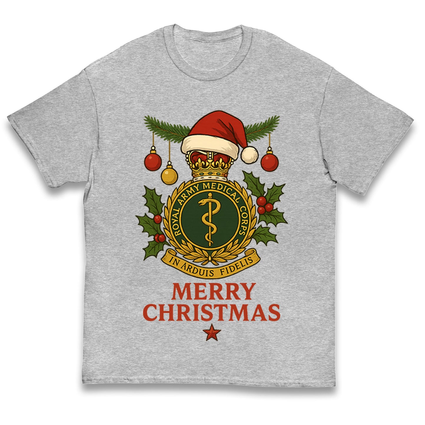 Royal Army Medical Corps Christmas Kids T Shirt