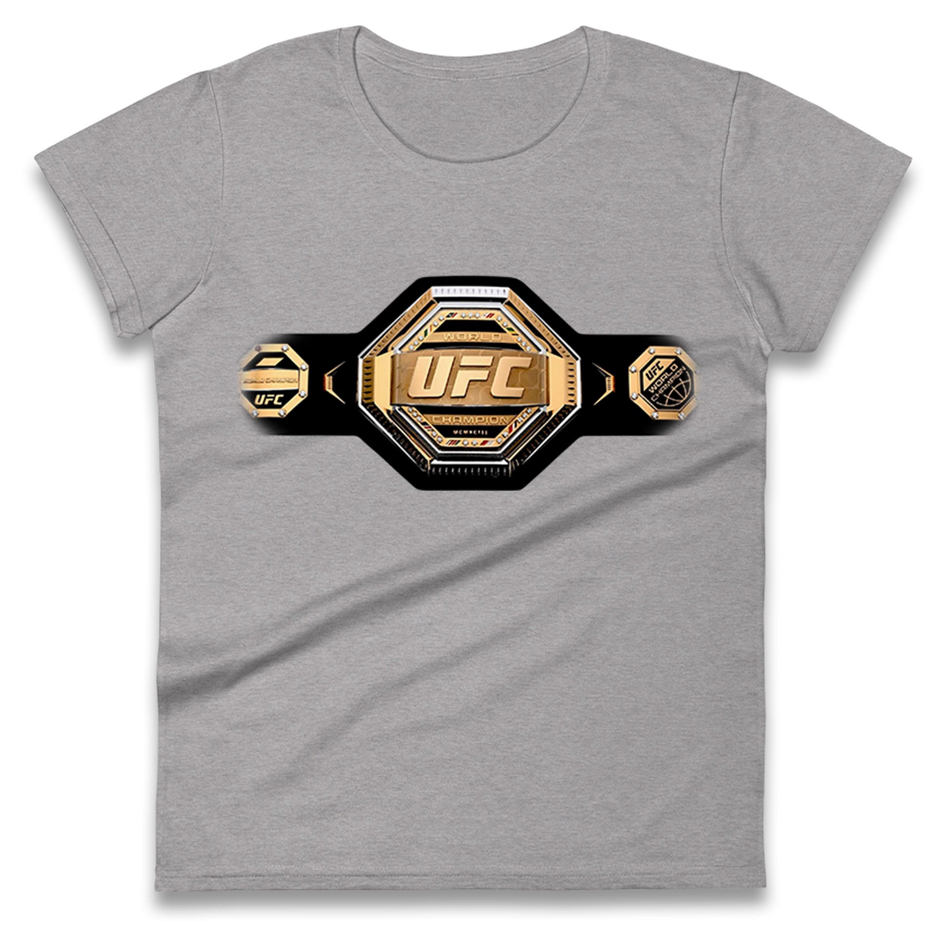 UFC Belt Ladies T Shirt