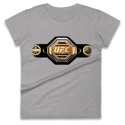 UFC Belt Ladies T Shirt