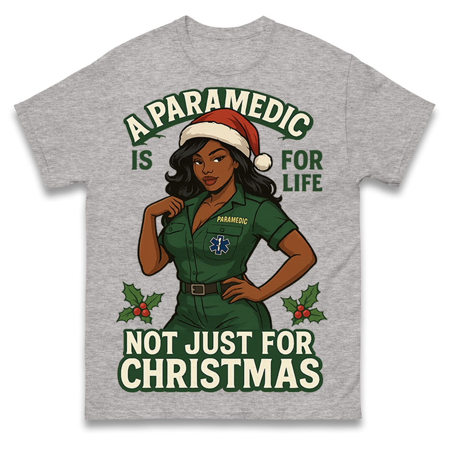 Paramedic Christmas T Shirt