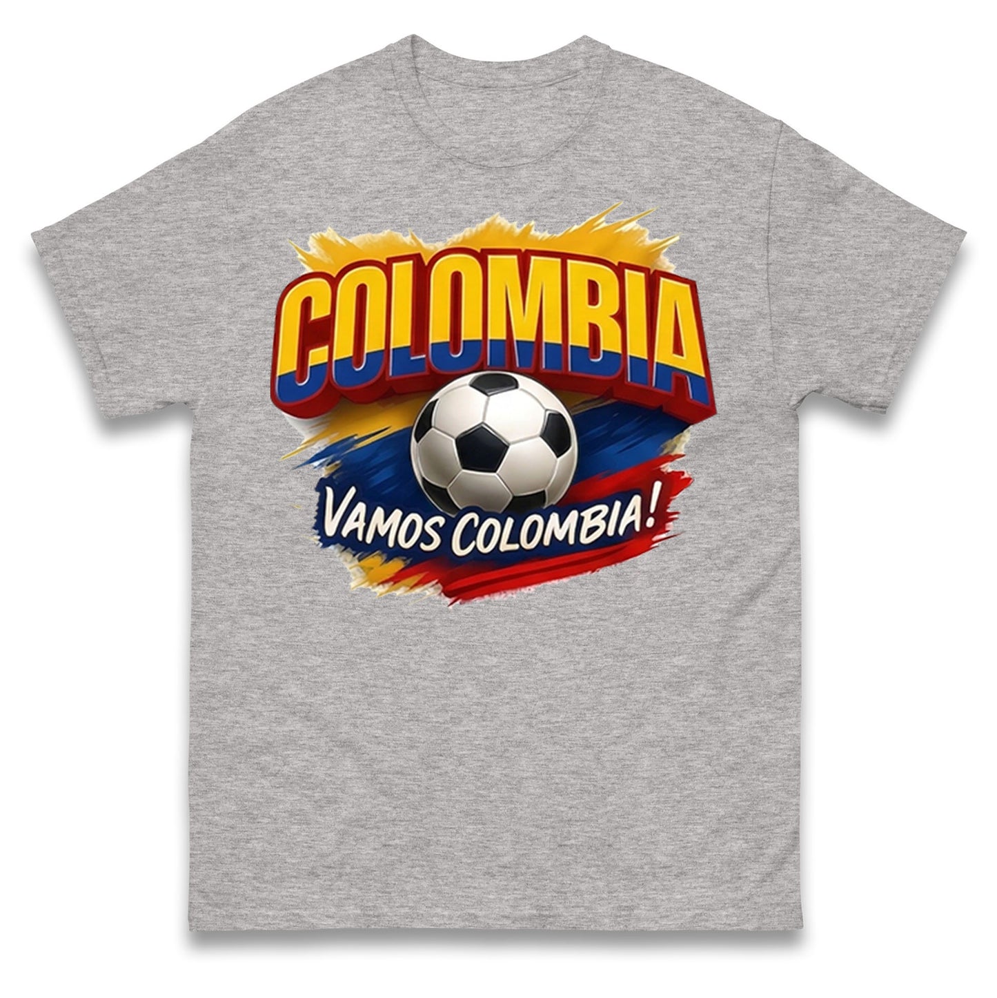 Colombia Retro World Cup T Shirt 