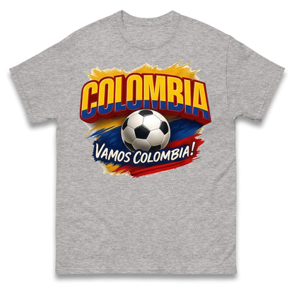 Colombia Retro World Cup T Shirt 
