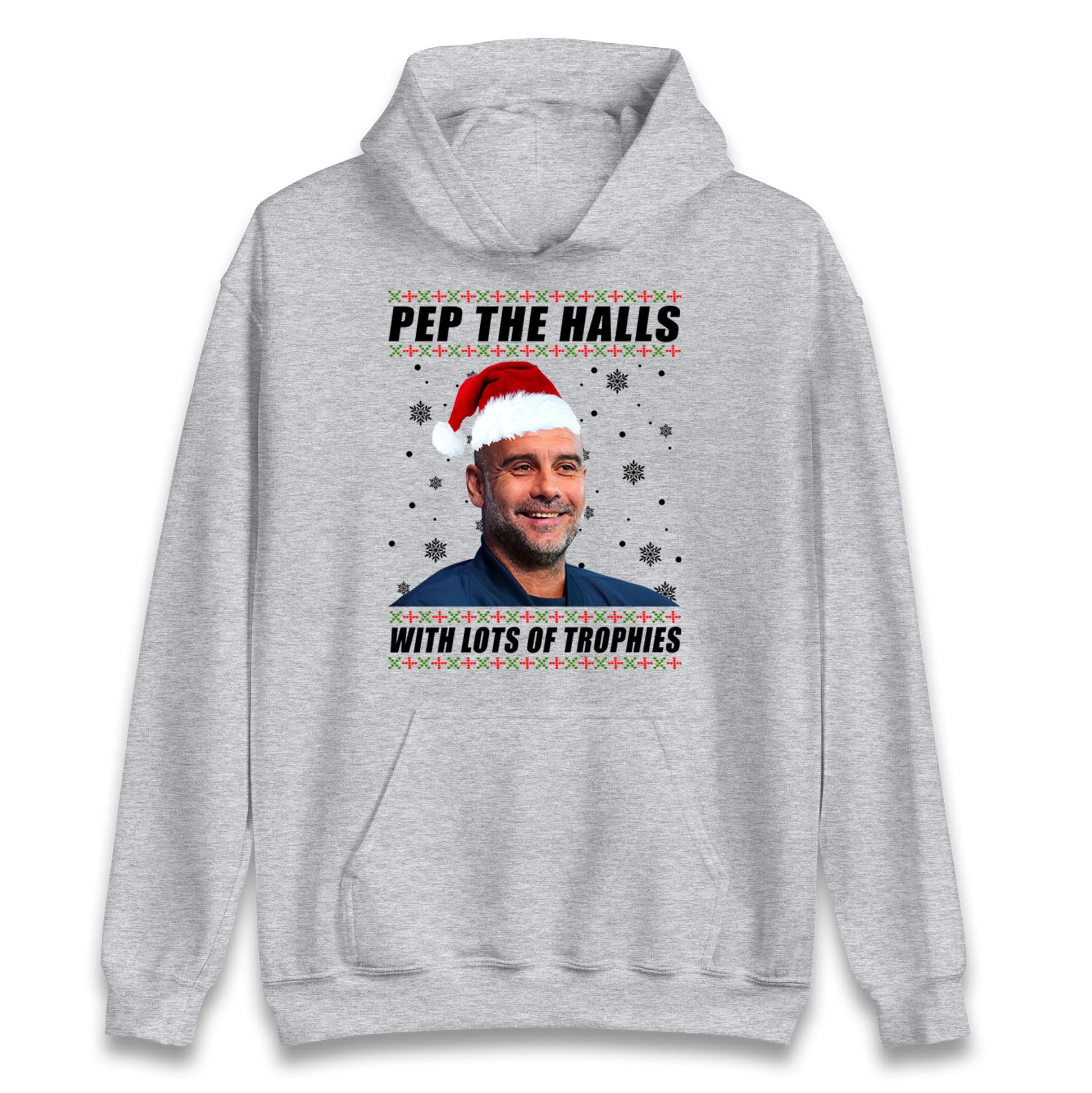 Pep Guardiola Christmas Hoodie