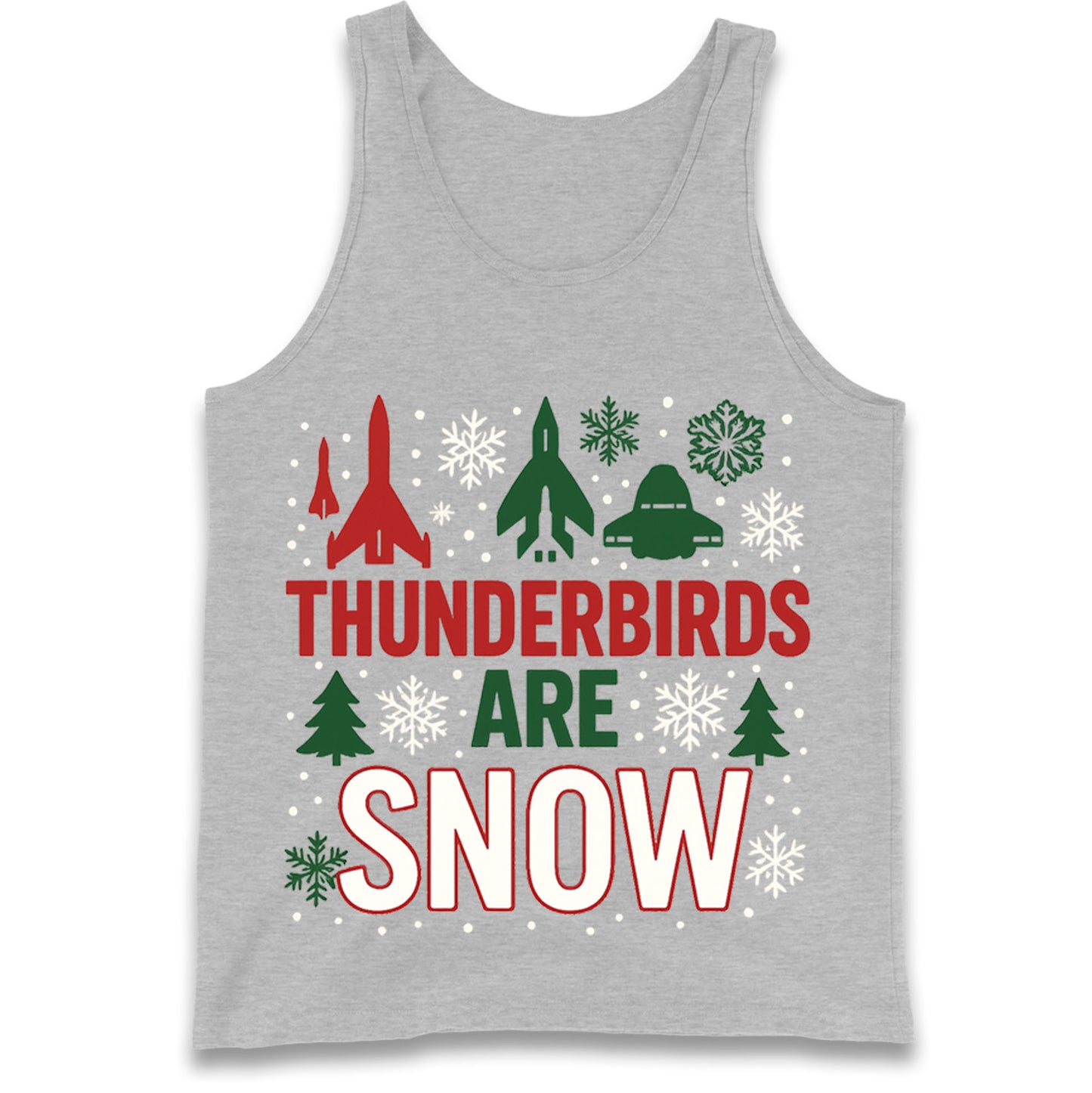 Thunderbirds Christmas Tank Top