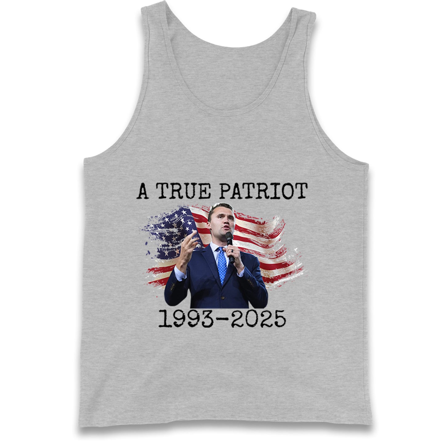 Charlie Kirk Tribute Tank Top