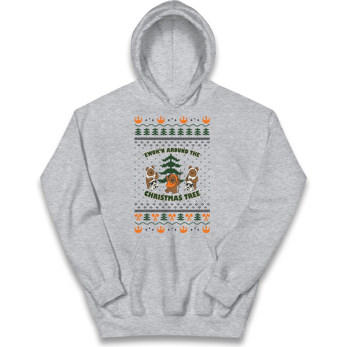 Star Wars Ewoks Christmas Kids Hoodie