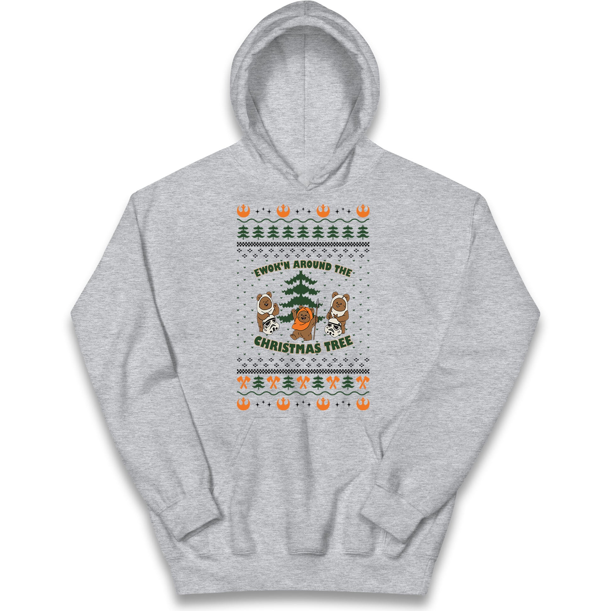 Star Wars Ewoks Christmas Kids Hoodie