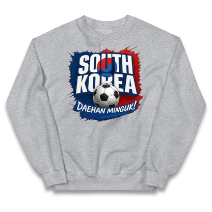 South Korea Football Kids Jumper