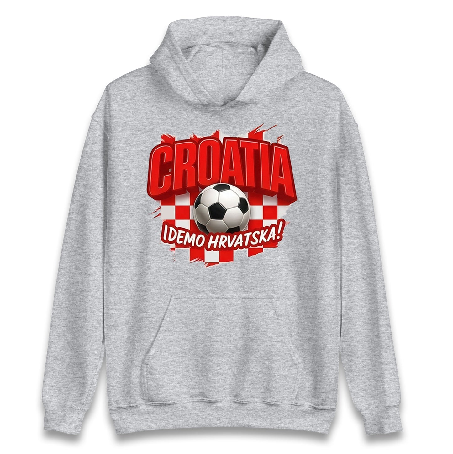Croatia Retro World Cup Hoodie