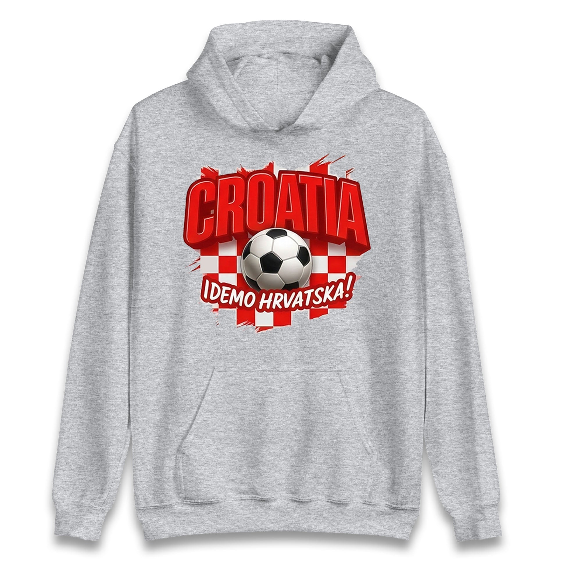 Croatia Retro World Cup Hoodie