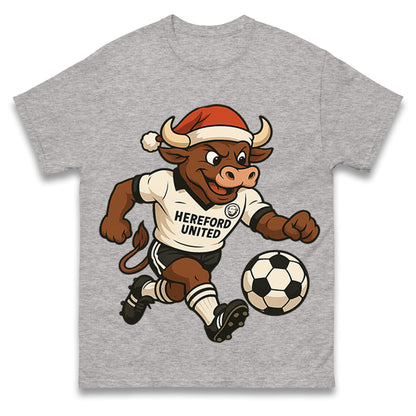 Retro Hereford Christmas T Shirt