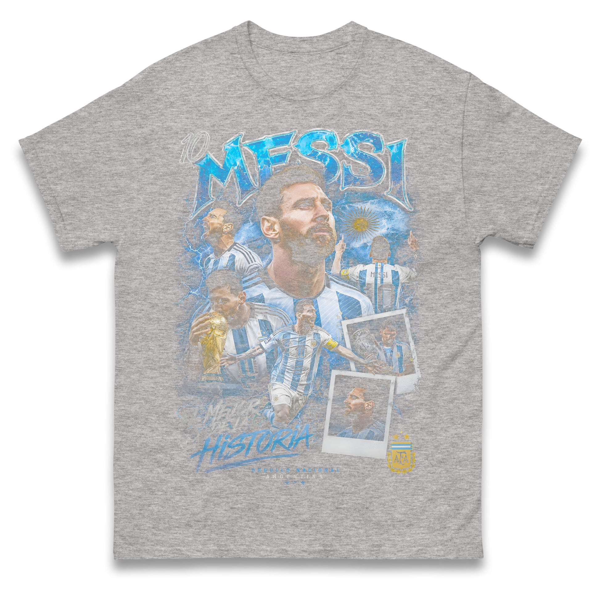 10 Messi Argentina T Shirt