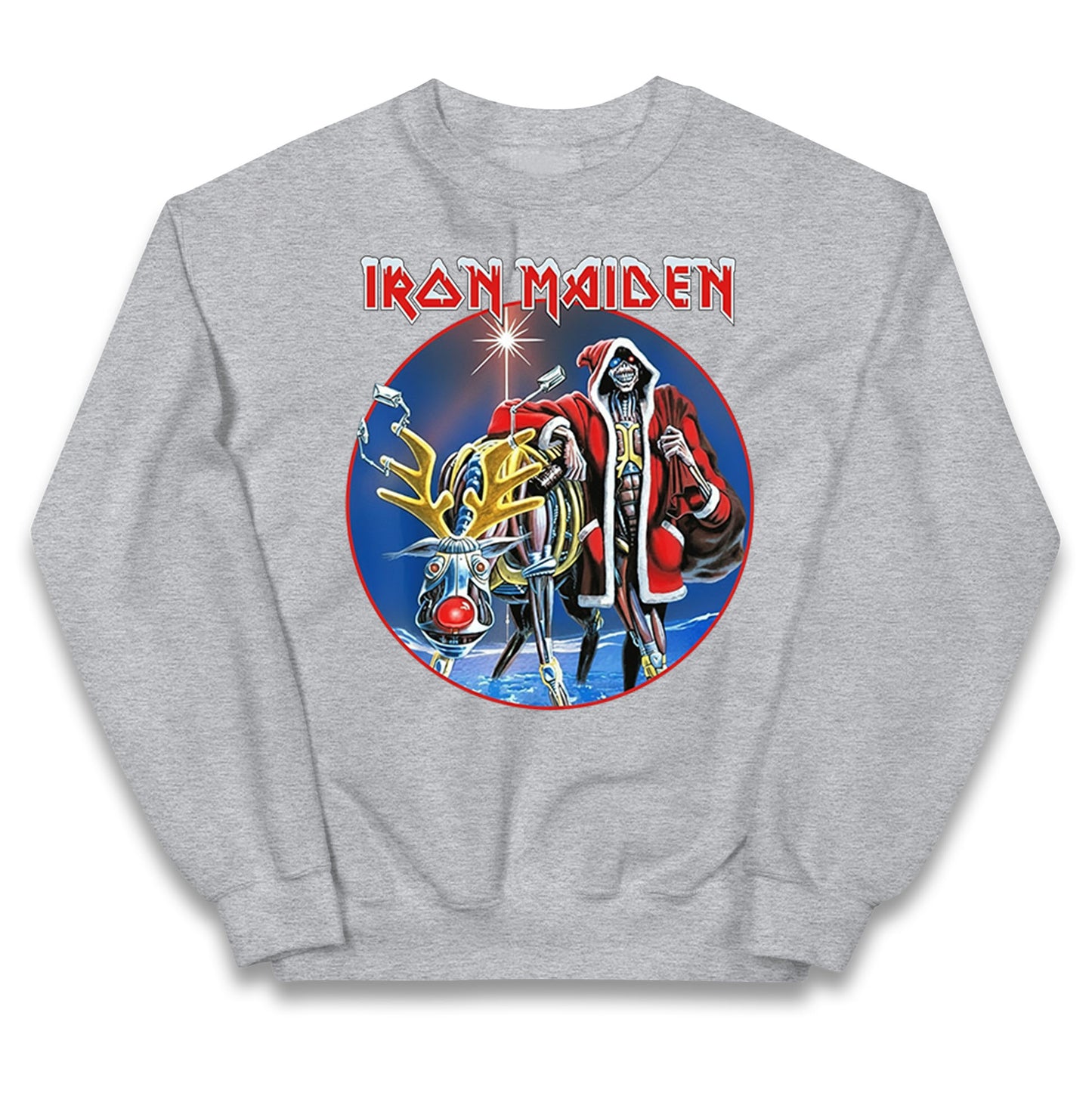 Iron Maiden Christmas Kids Jumper 