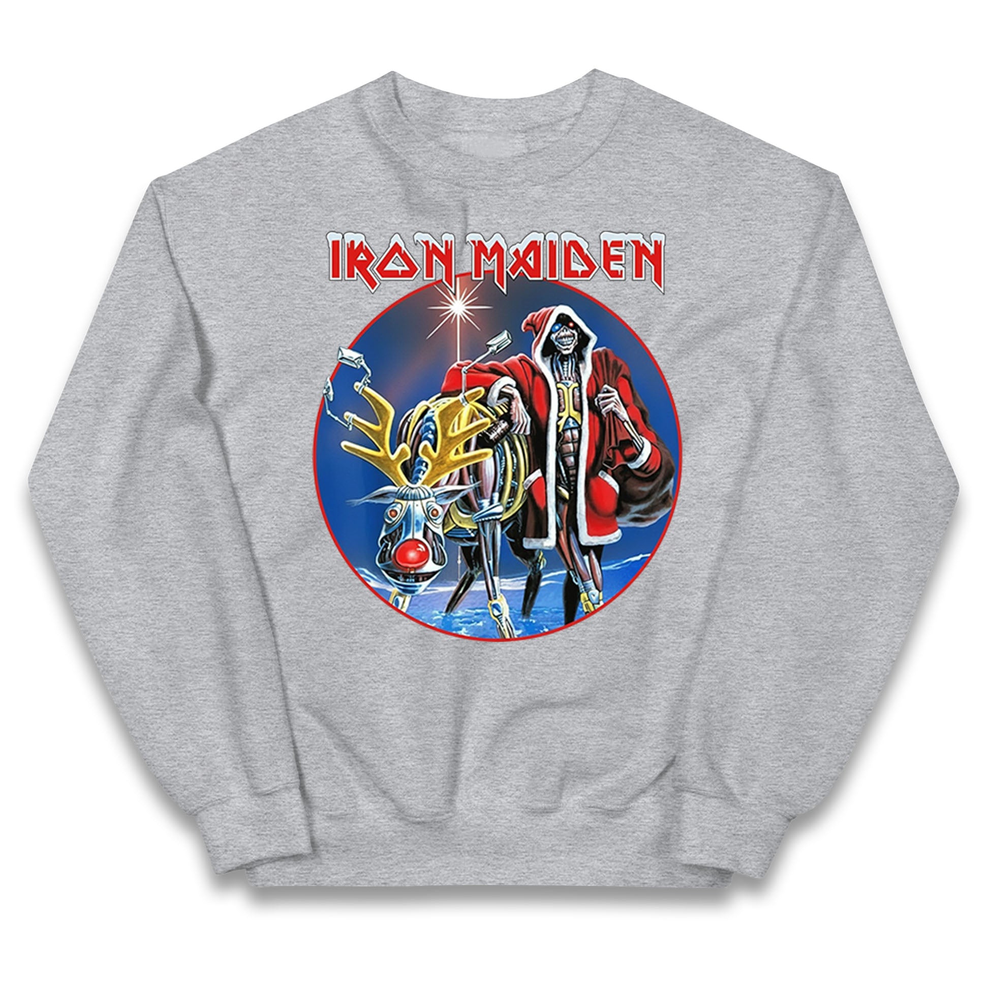 Iron Maiden Christmas Kids Jumper 