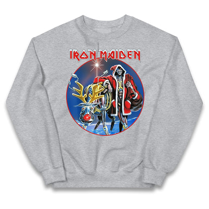 Iron Maiden Christmas Kids Jumper 