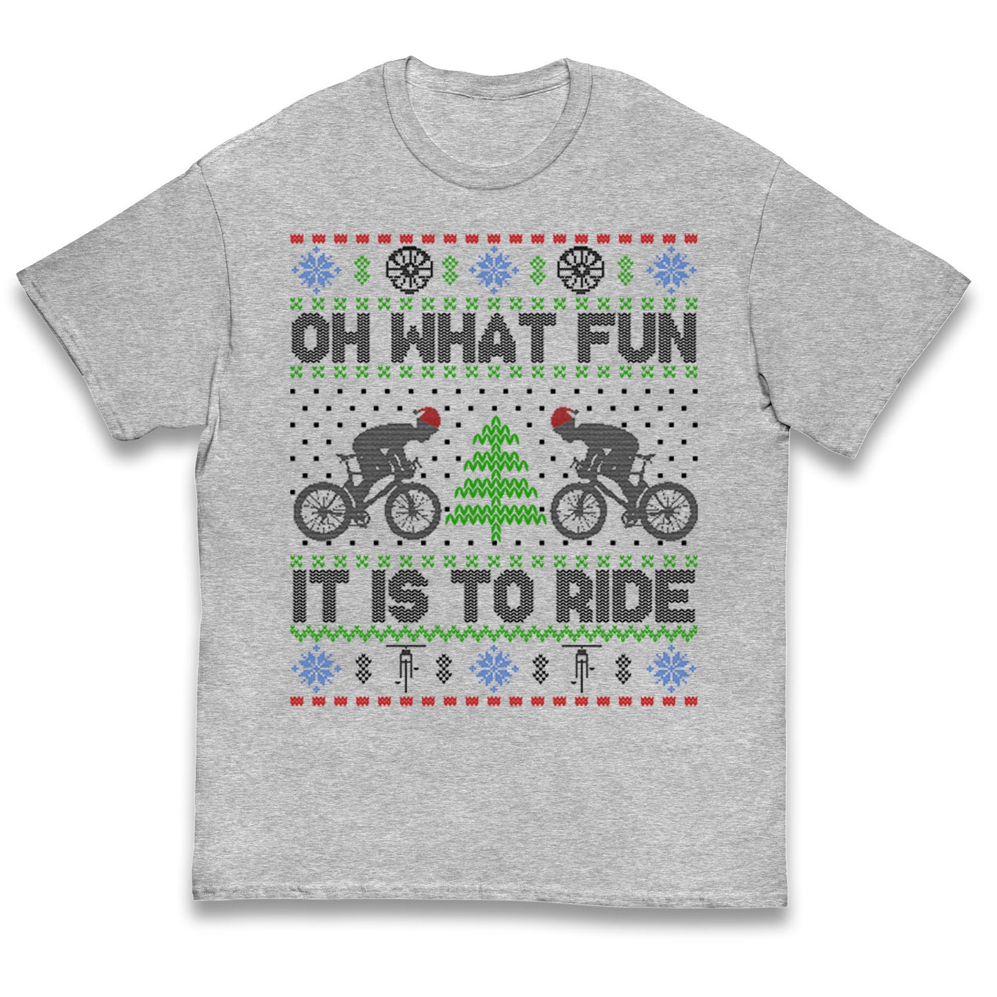 BMX Christmas Kids T Shirt