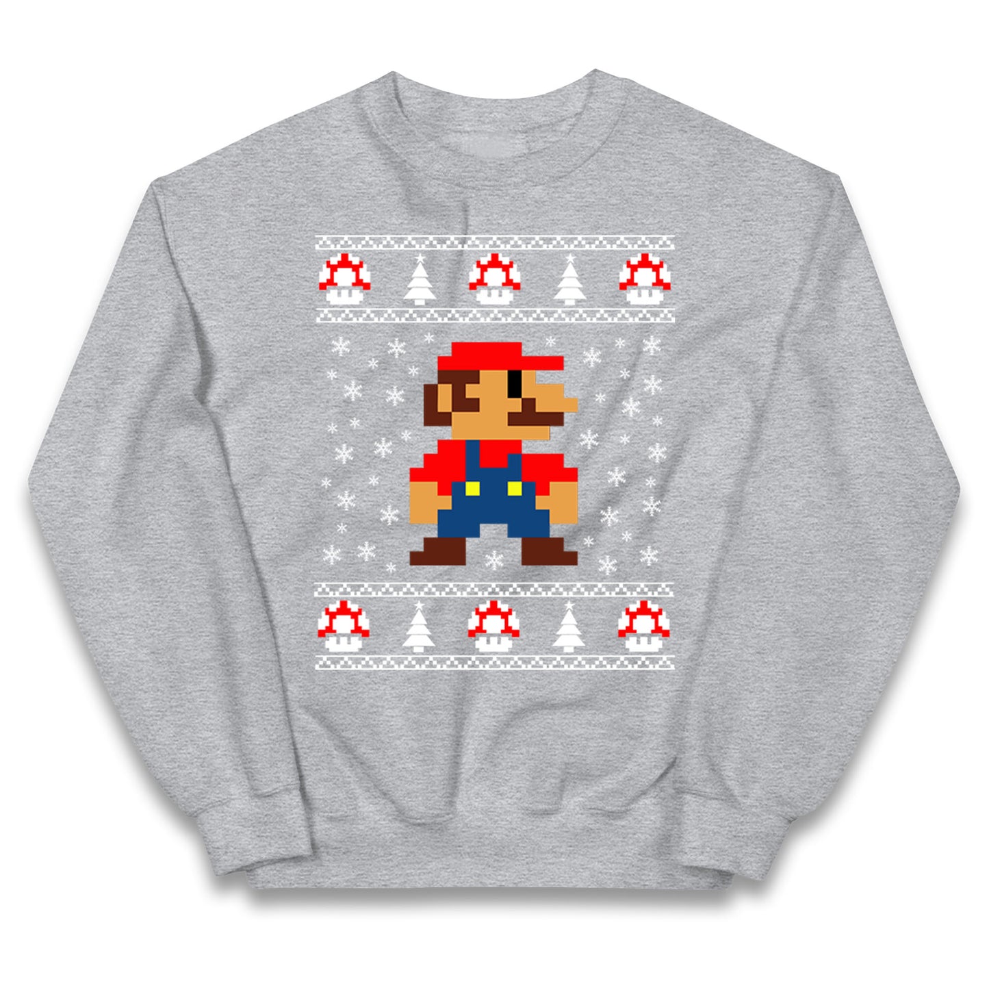 super mario christmas jumper