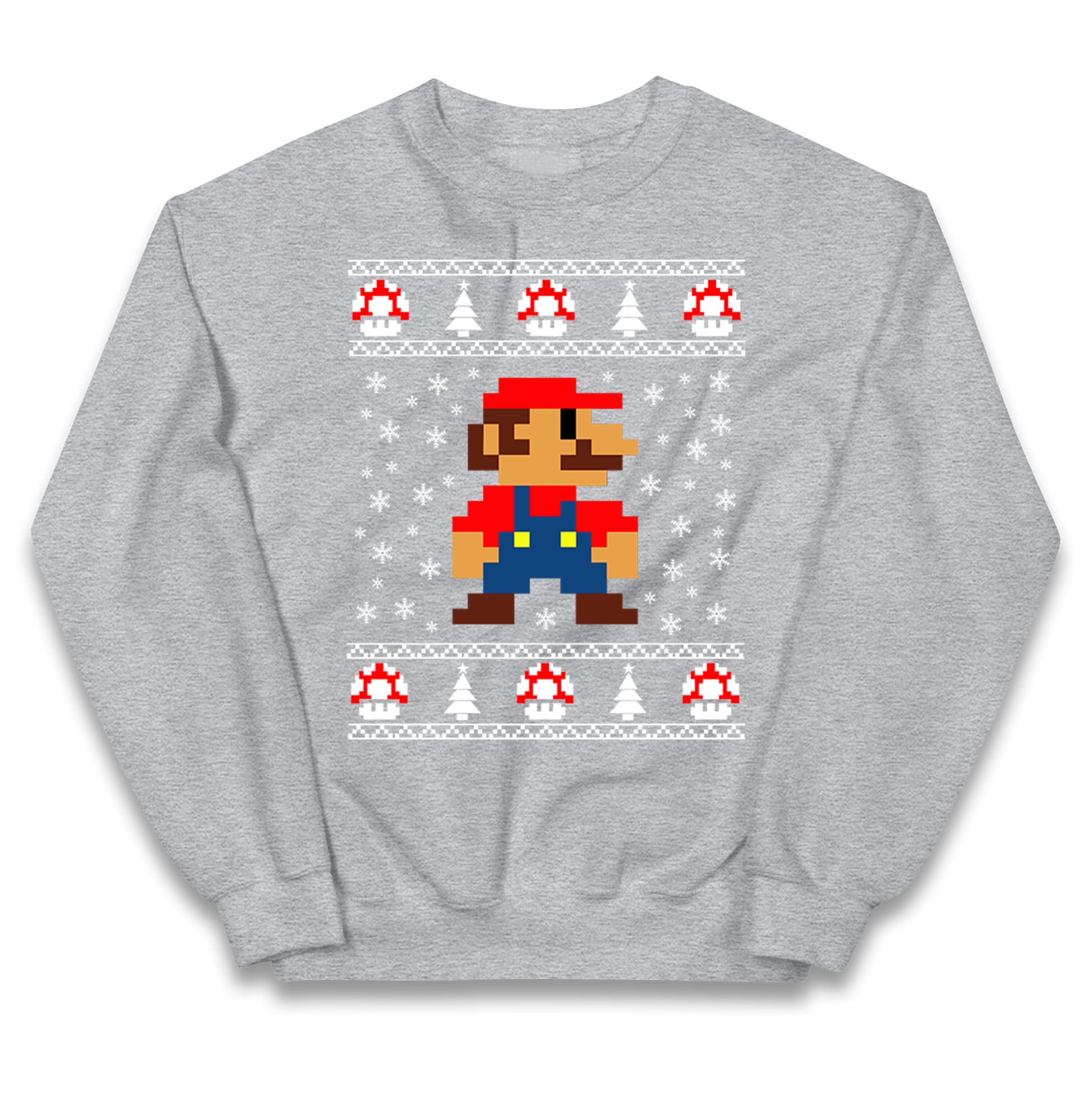 super mario christmas jumper