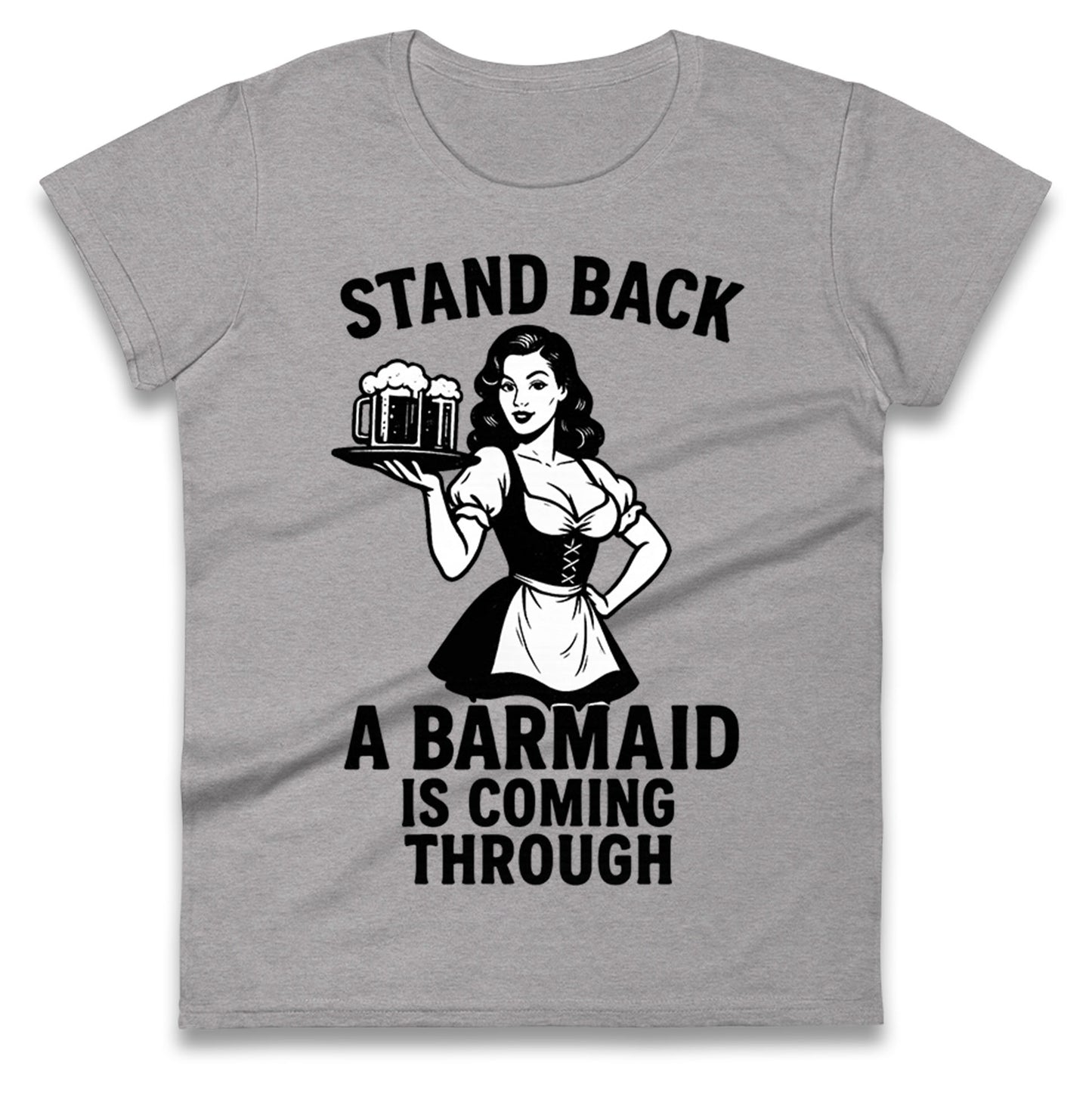 Barmaid Ladies T Shirt 