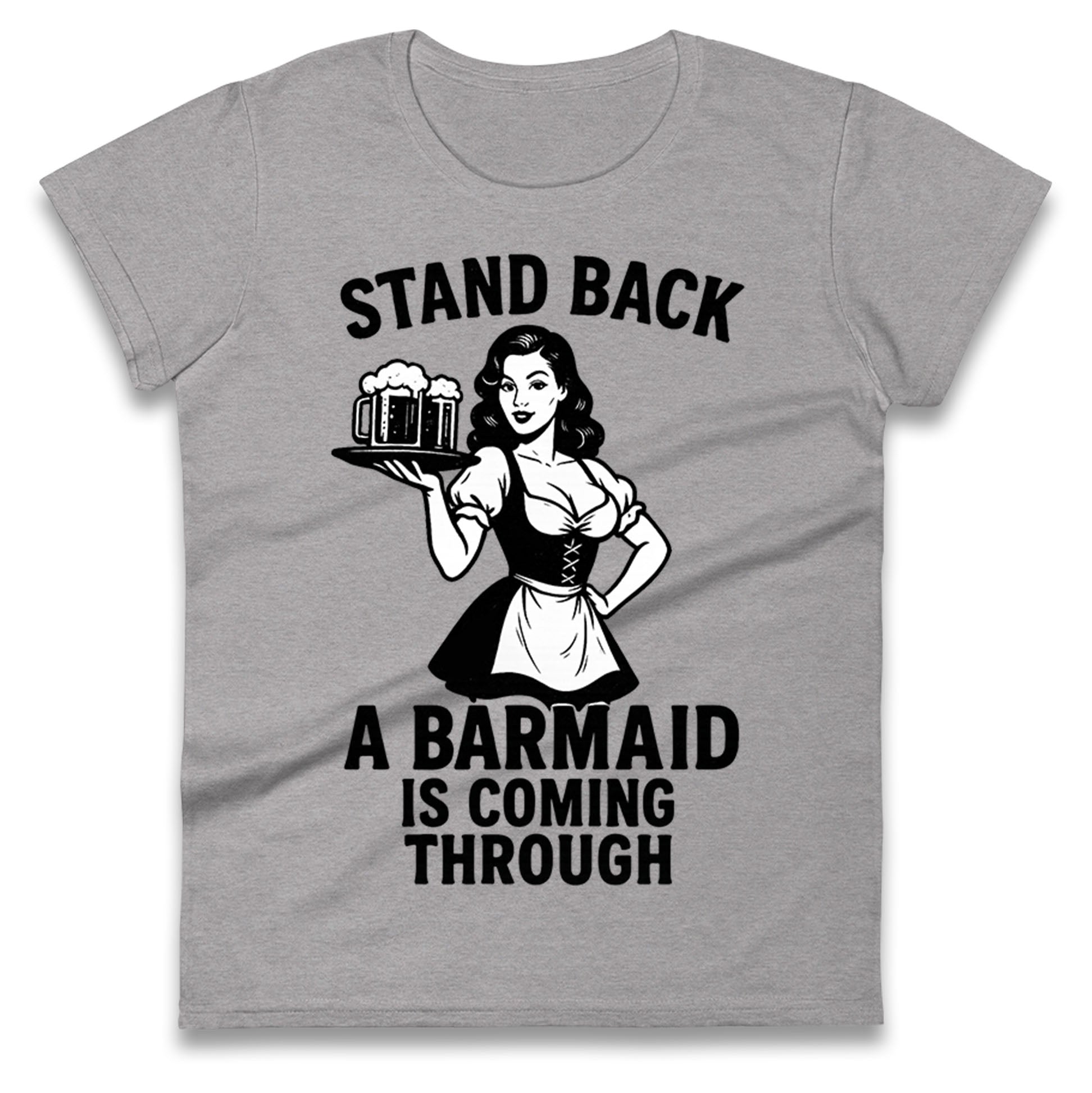 Barmaid Ladies T Shirt 