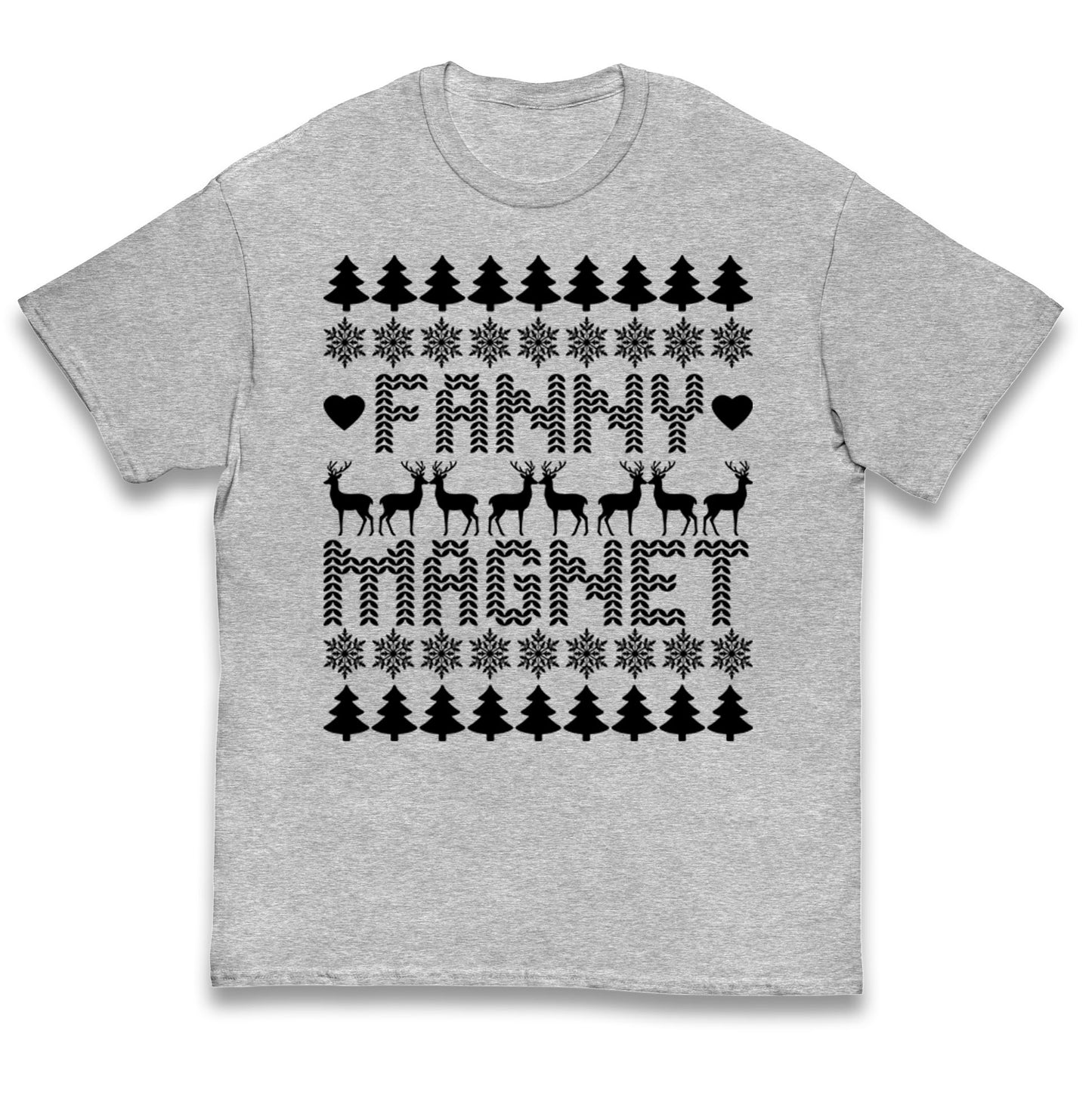 Fanny Magnet Christmas Kids T Shirt 