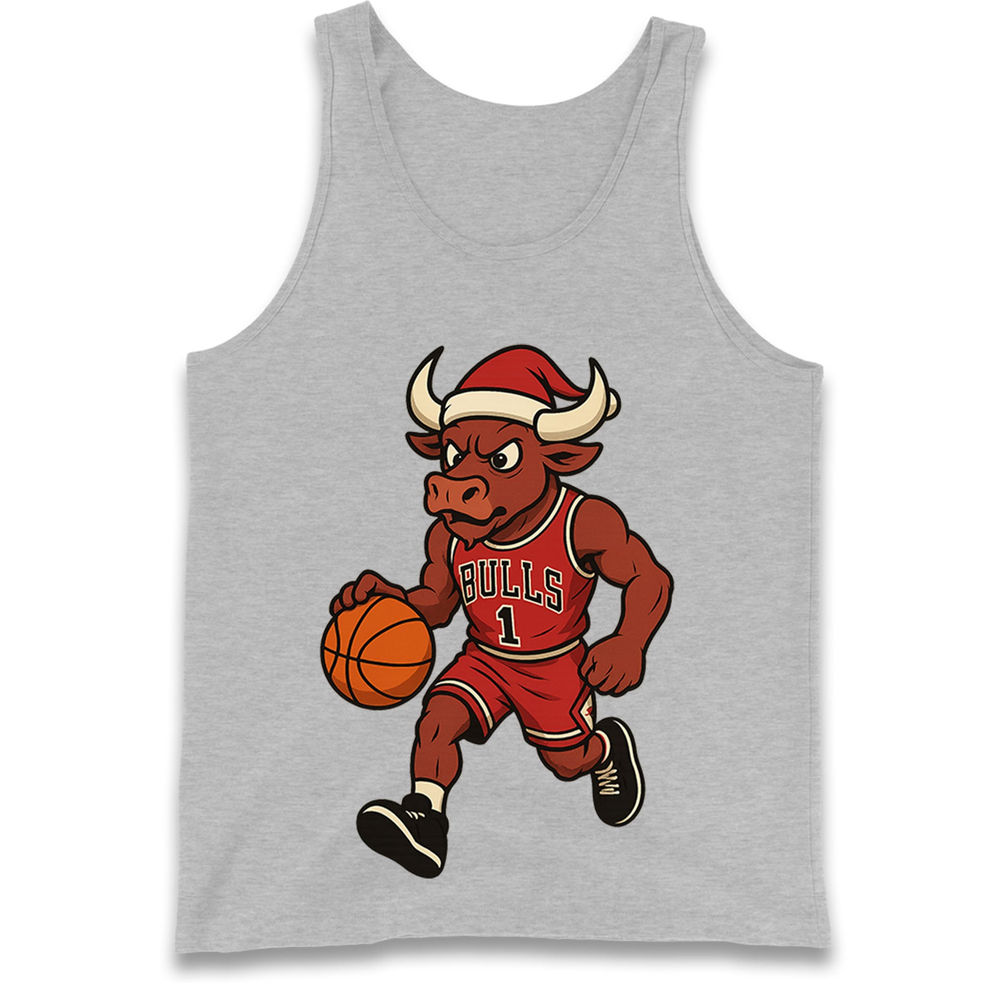 Chicago Bulls Christmas Tank Top