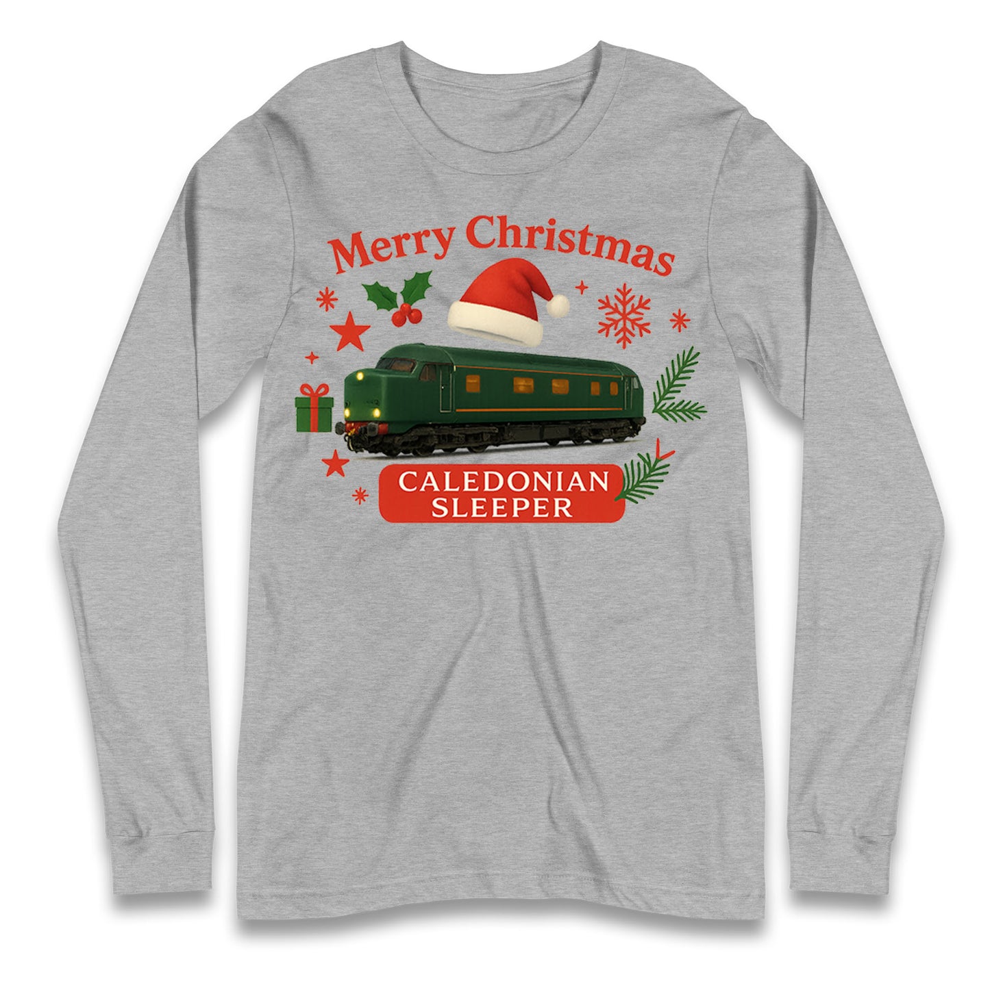 Caladonian Sleeper Christmas Longsleeve T Shirt 