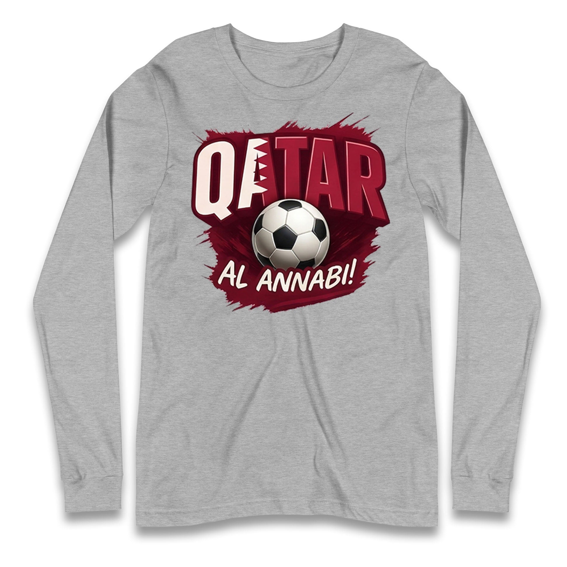 Qatar Retro World Cup Longsleeve T Shirt