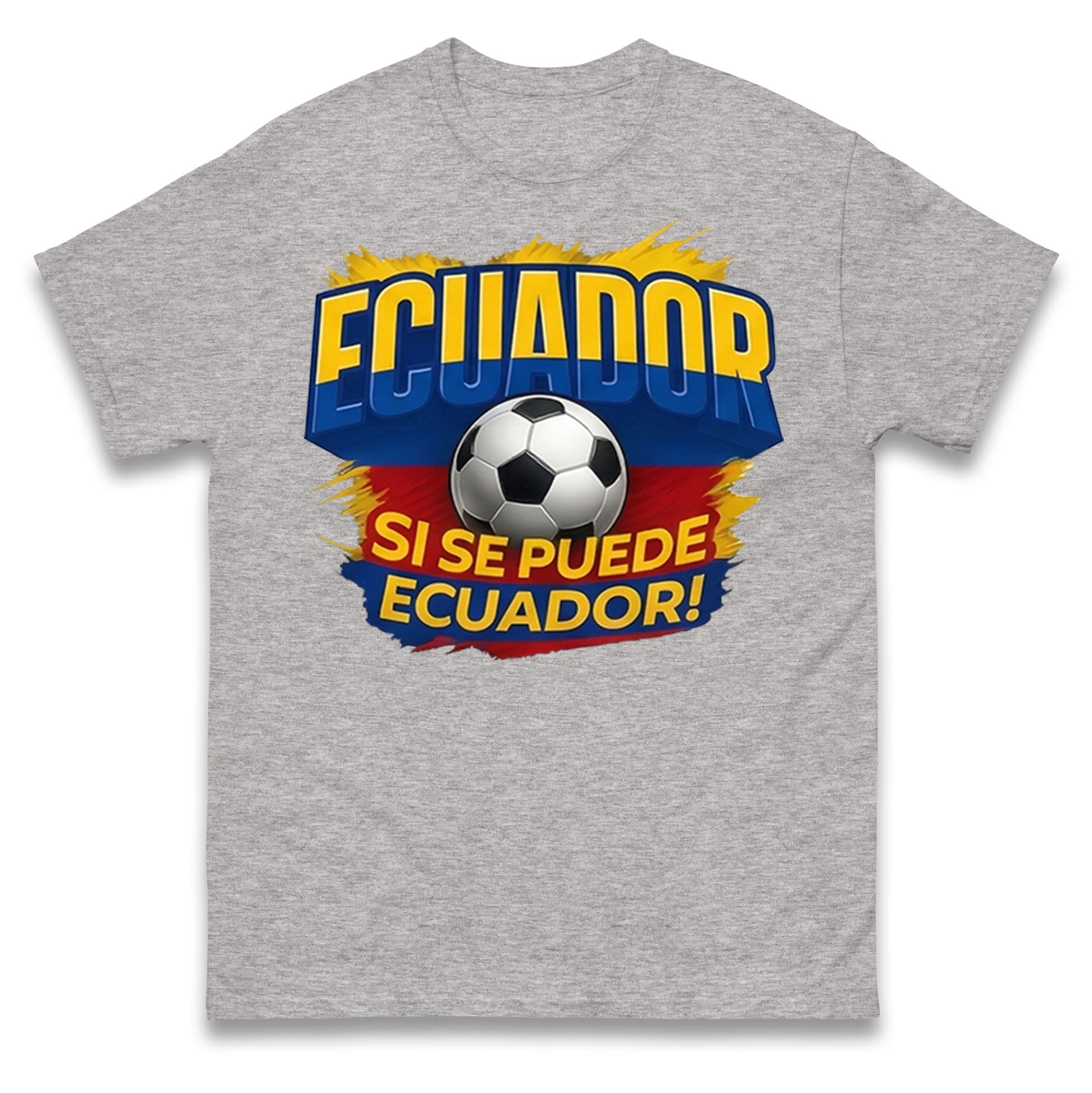 Ecuador Retro World Cup T Shirt