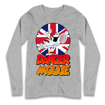 Danger Mouse Union Jack Longsleeve T Shirt