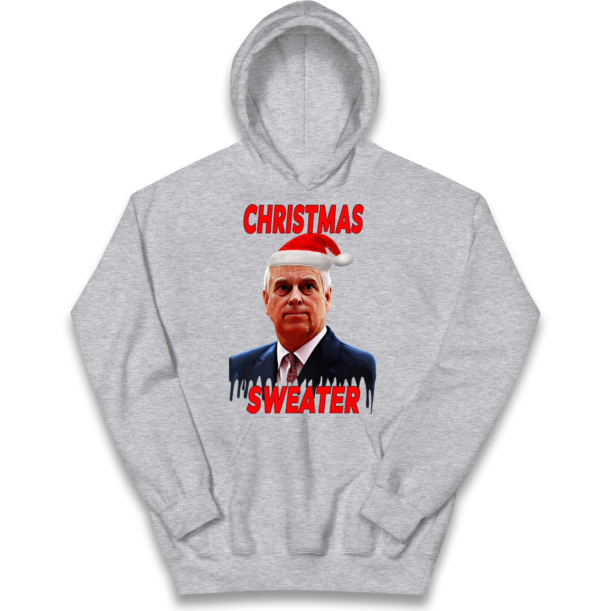 Prince Andrew Christmas Kids Hoodie