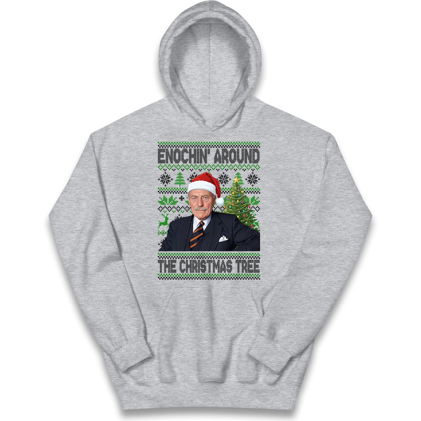 Enoch Powell Enochin Around the Christmas Tree Christmas Kids Hoodie