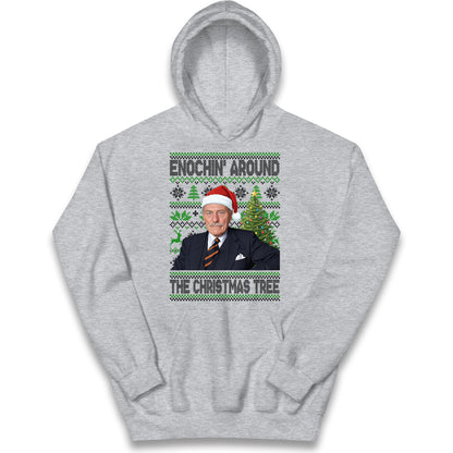 Enoch Powell Enochin Around the Christmas Tree Christmas Kids Hoodie