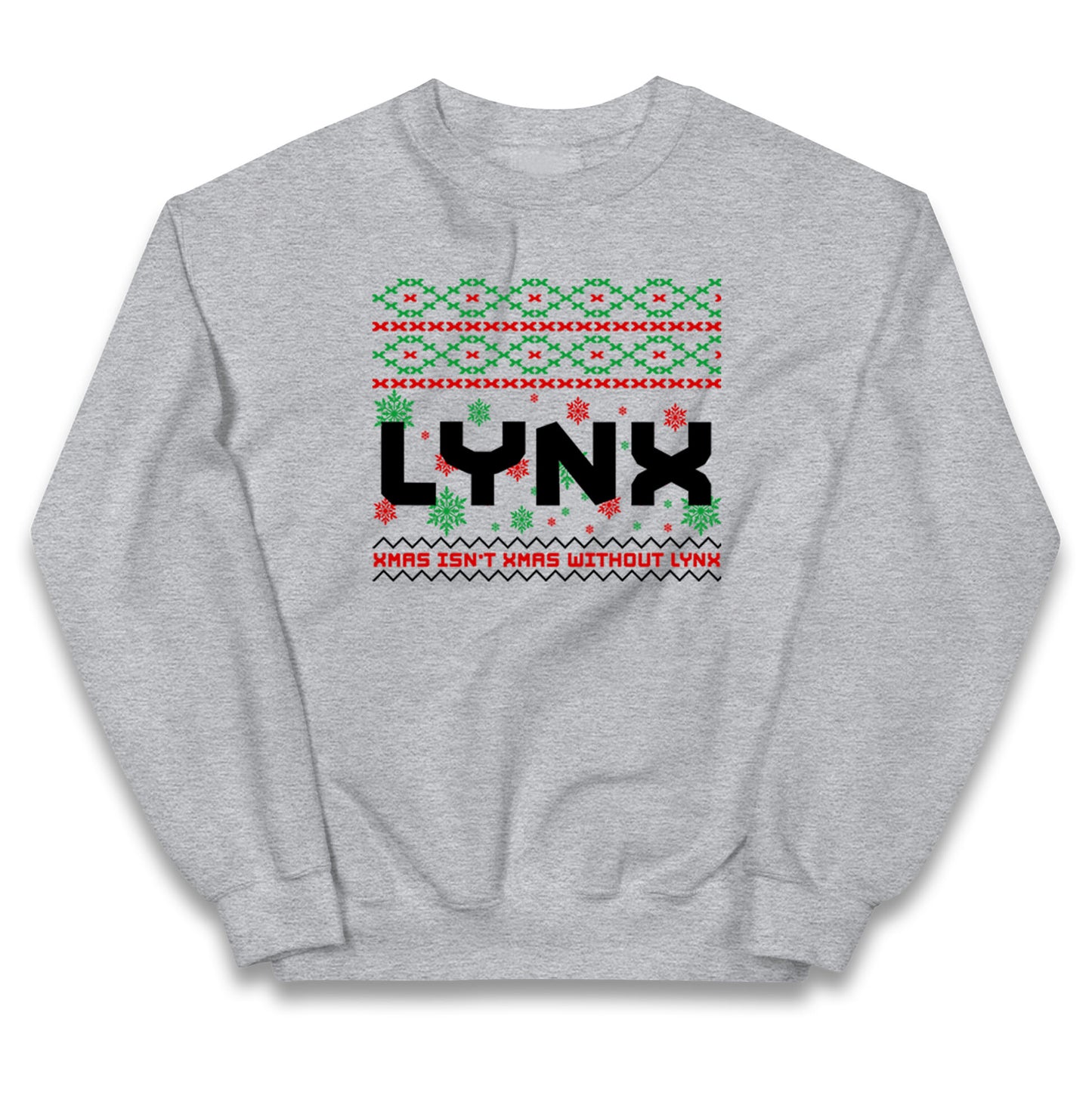 Lynx Christmas Kids Jumper