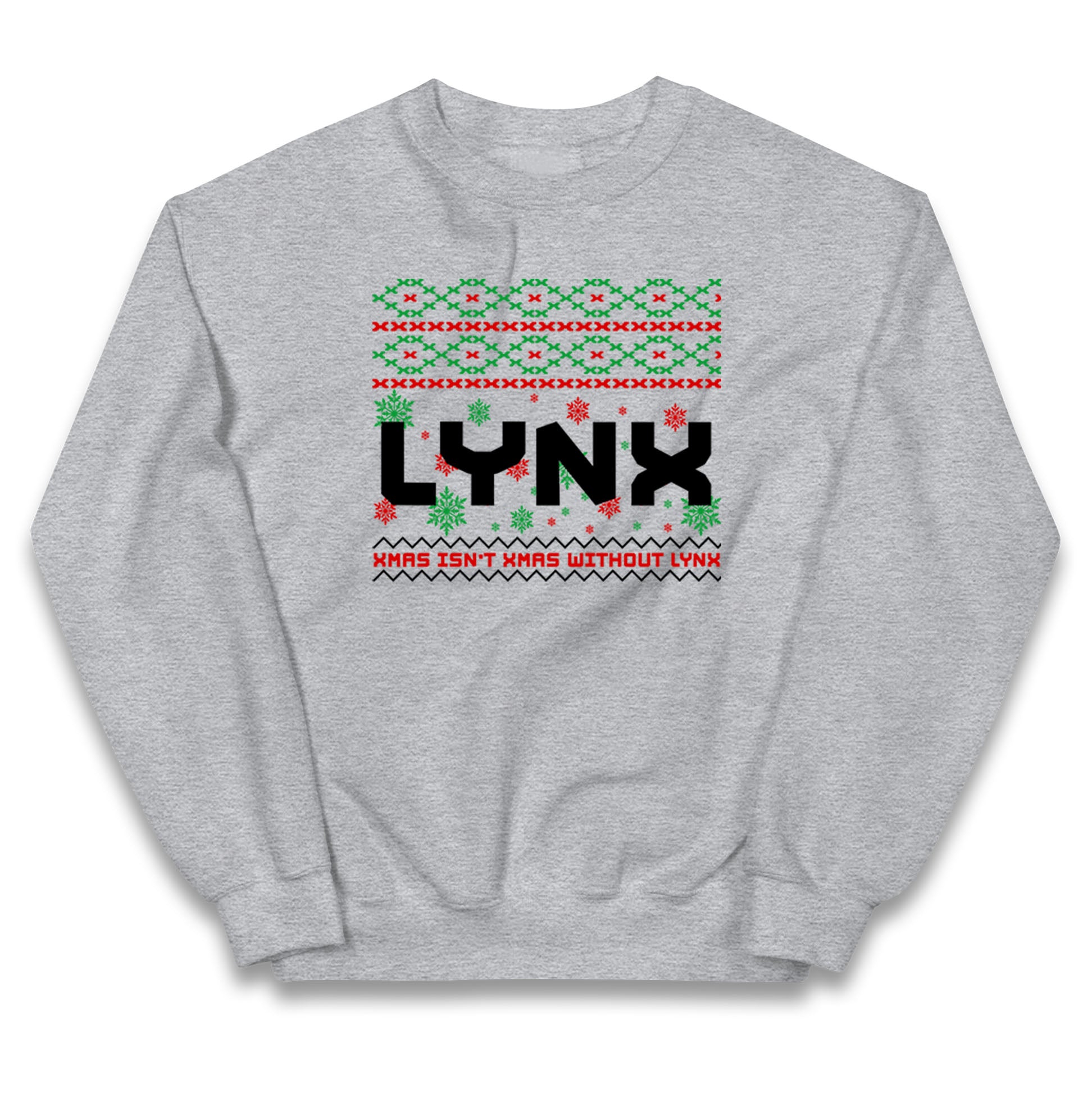 Lynx Christmas Kids Jumper