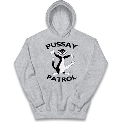 Pussay Patrol Kids Hoodie