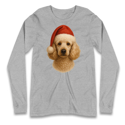 Poodle Face Longsleeve T Shirt