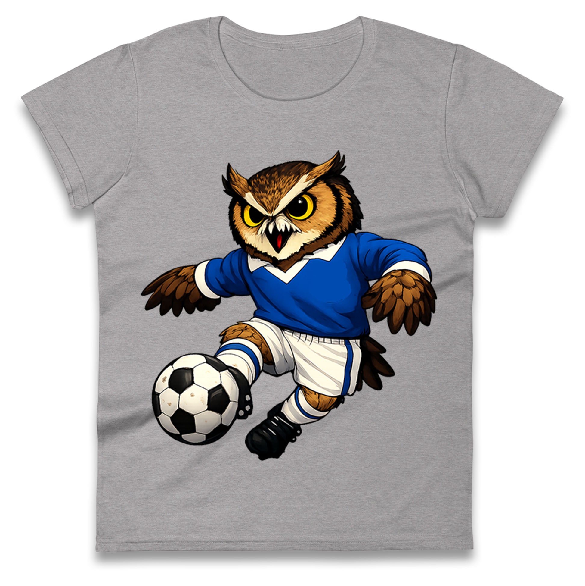 Retro Oldham Football Ladies T Shirt
