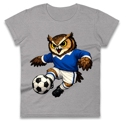 Retro Oldham Football Ladies T Shirt