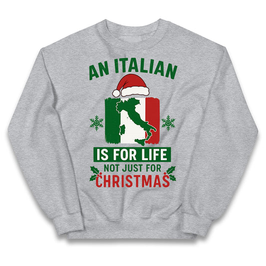 Italian Christmas Kids Jumper
