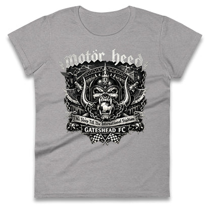 Gateshead Motor Heed Football Ladies T Shirt