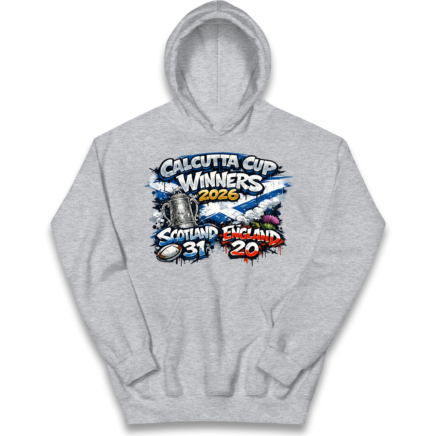 Scotland Calcutta Cup Winners 2026 Kids Hoodie