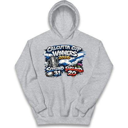 Scotland Calcutta Cup Winners 2026 Kids Hoodie