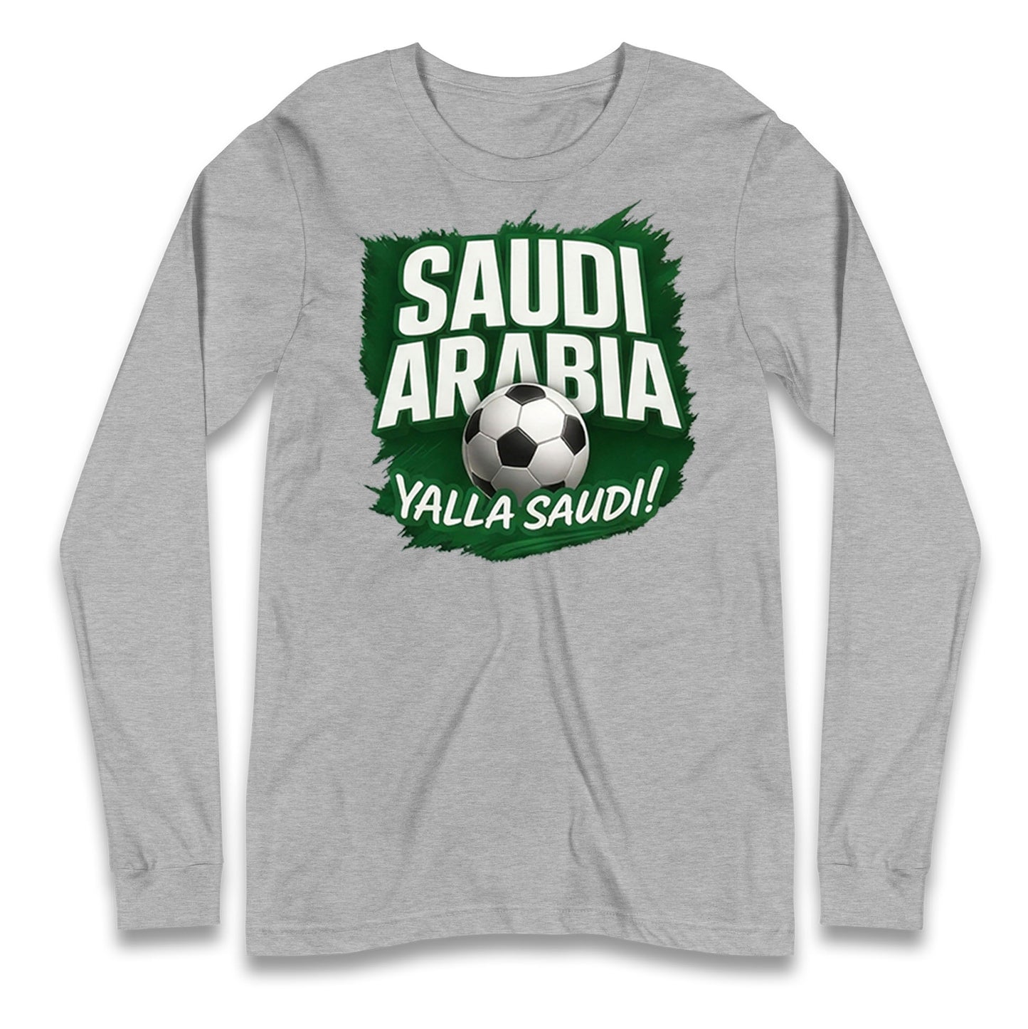 Saudi Arabia Retro World Cup Longsleeve T Shirt