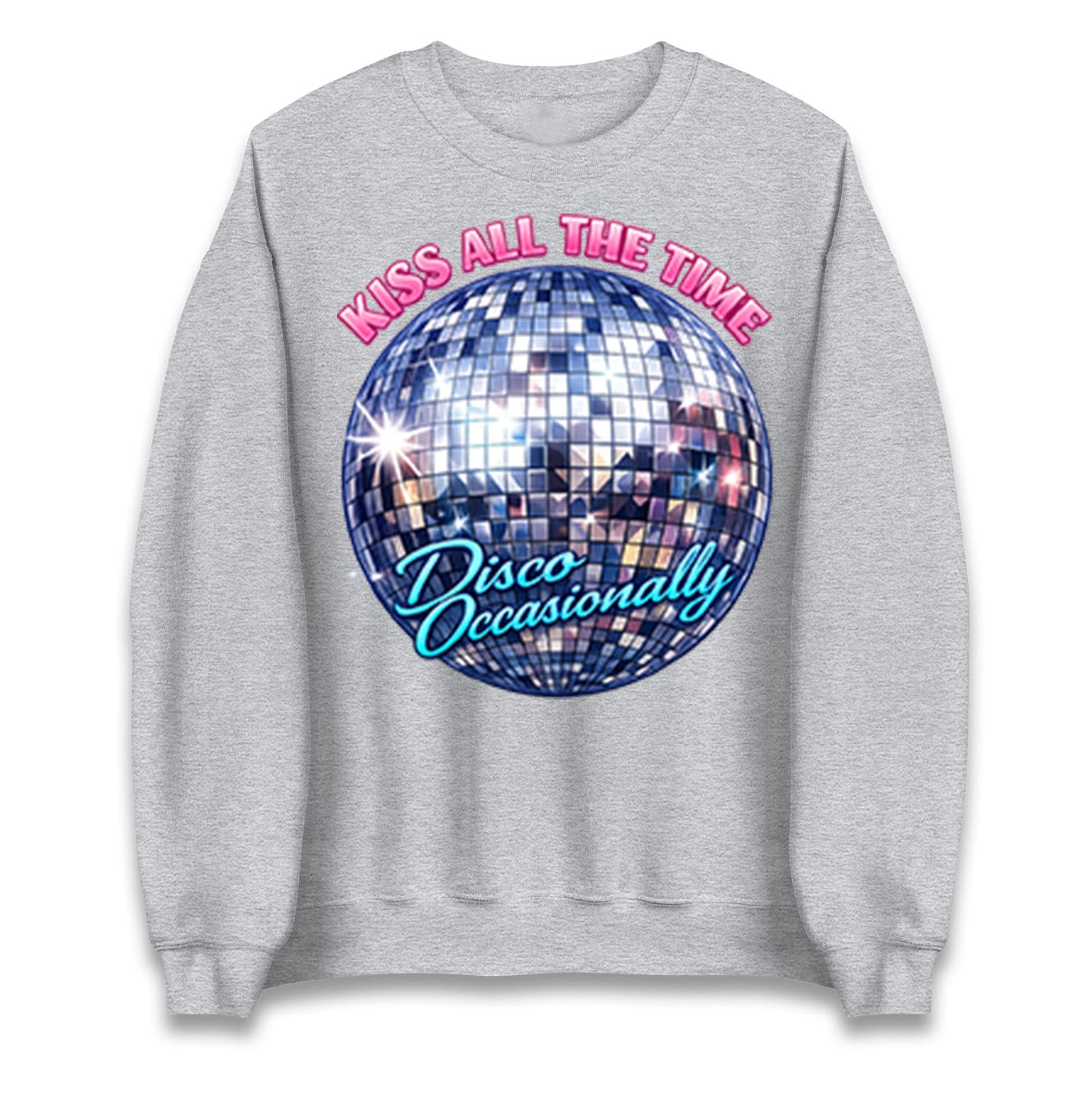 Kiss All The Time Disco Occasionally Jumper