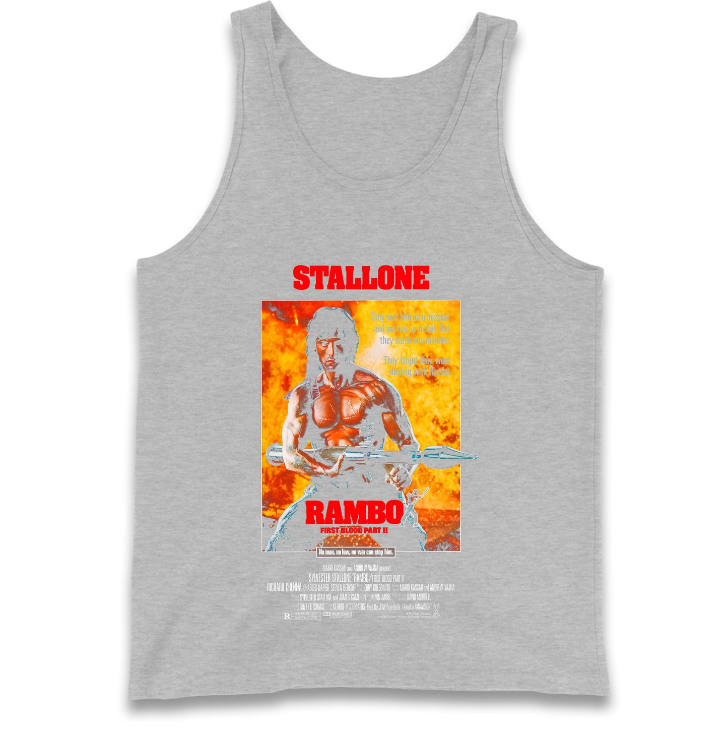 Rambo Movies Tank Top