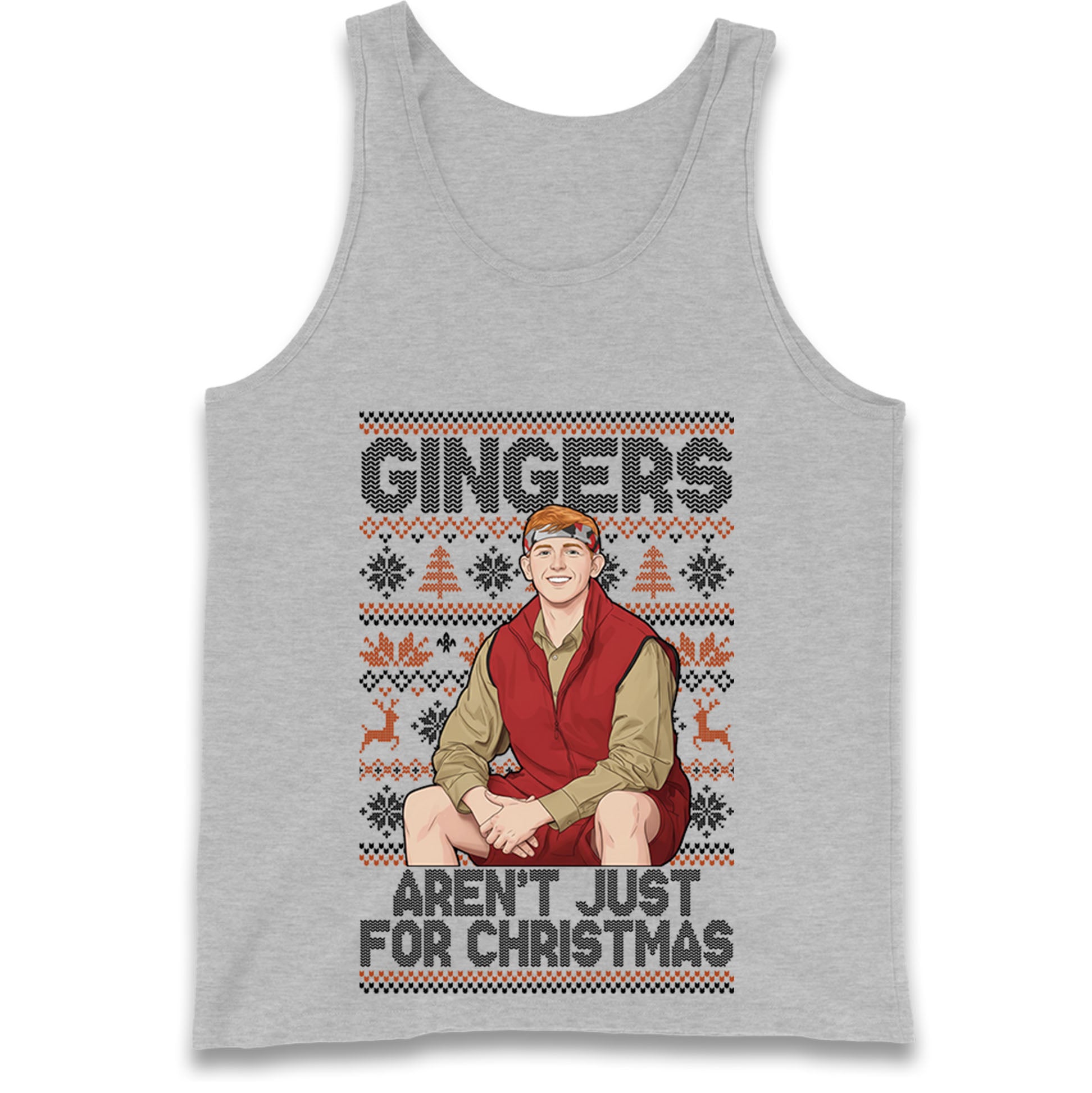 Angry Ginge Xmas Tank Top